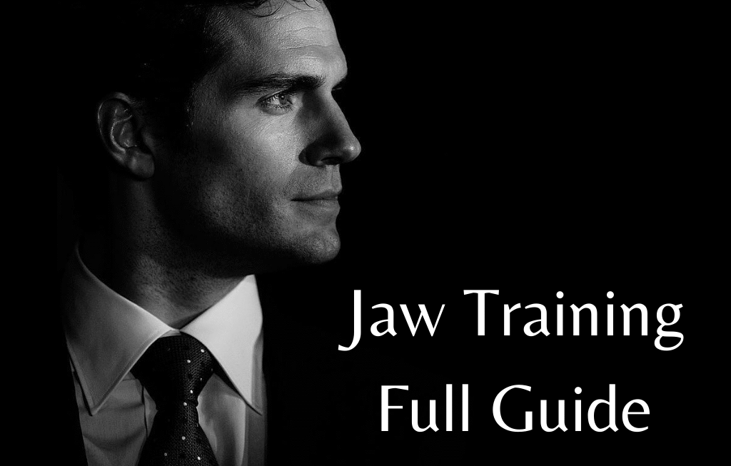 hersovyac big neck jaw training how to train jaw beautiful jawline Henry Cavill Superman Man of steel profile