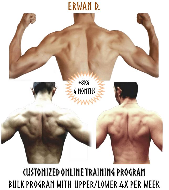 Hersovyac online fitness personal trainer before after muscle gain bulk bulking program leader of the six pack